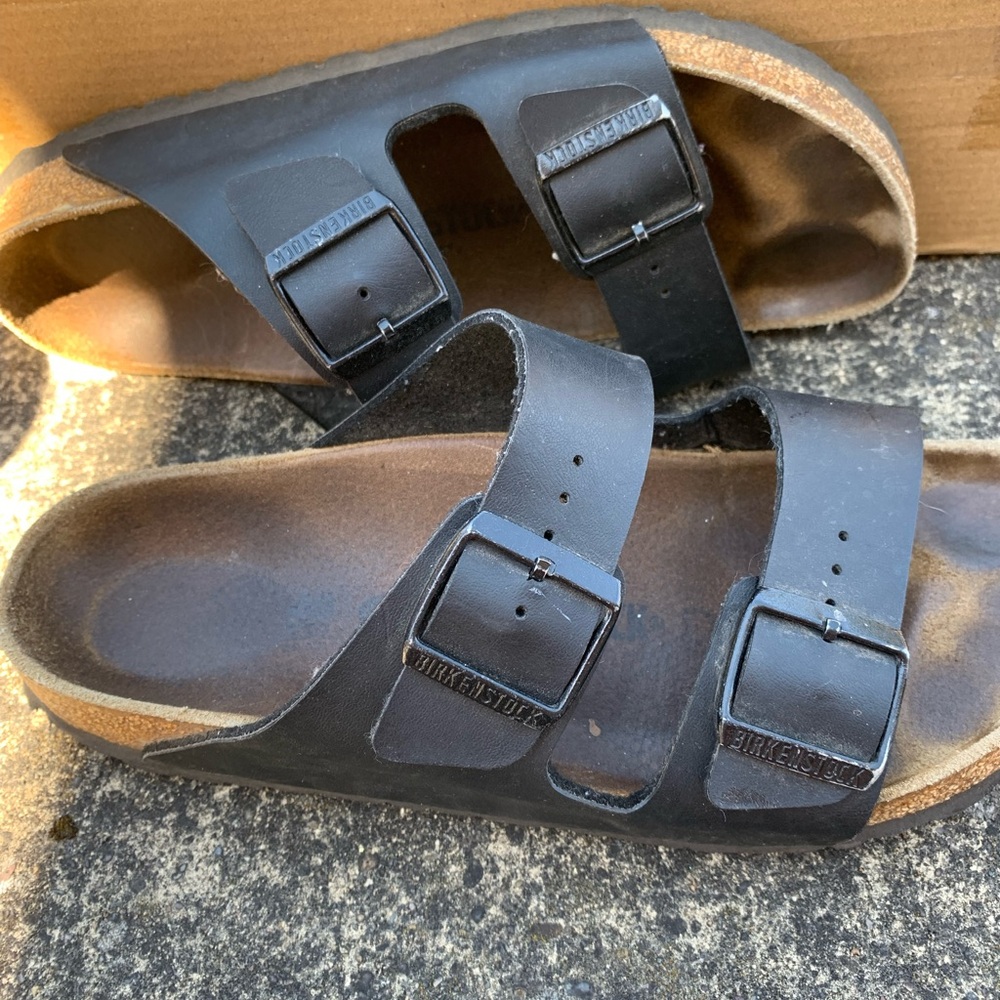 Birkenstock Black Double Strap Sandals